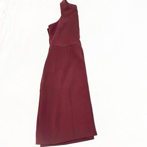 J. Crew Burgundy Sleeveless Shift Straight Dress Size 10 - Picture 5 of 6